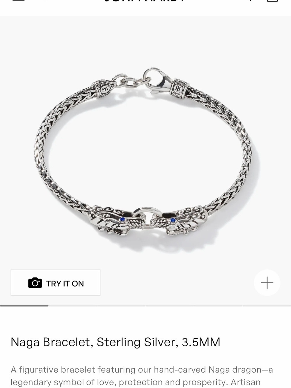 John Hardy Naga Bracelet